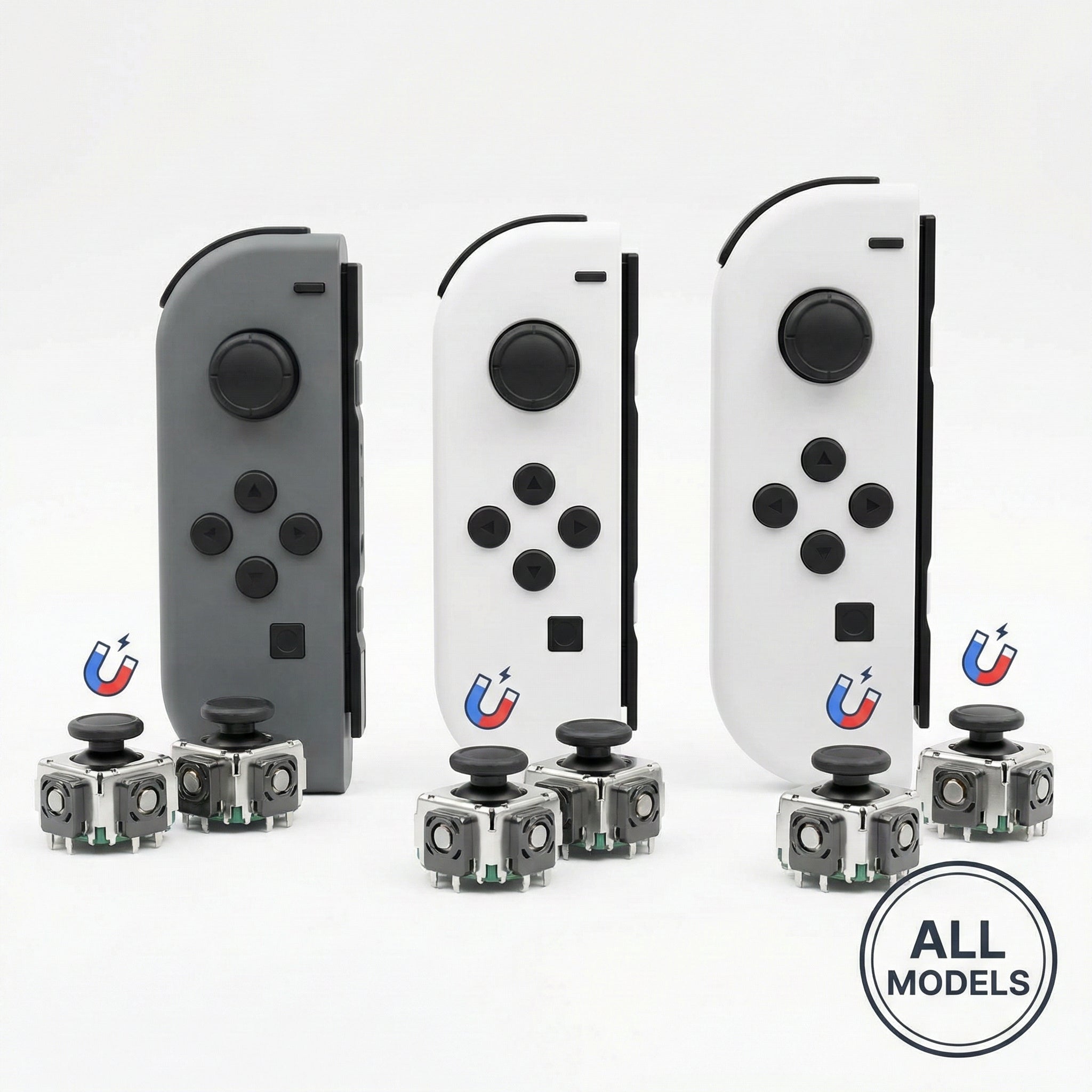 Nintendo Switch & Switch 2 Hall-Effect Umbau (Anti-Stick-Drift) » Lebenslange Garantie