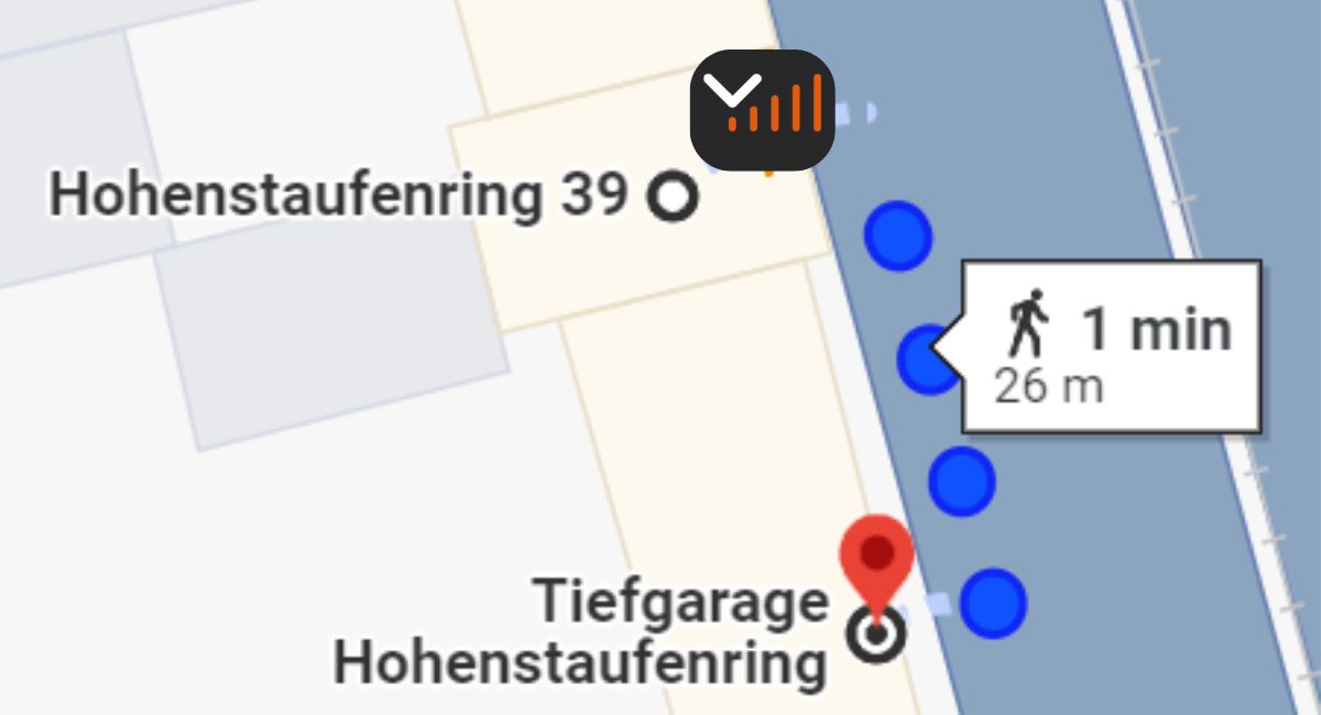 Parken beim HandyRetter in Köln