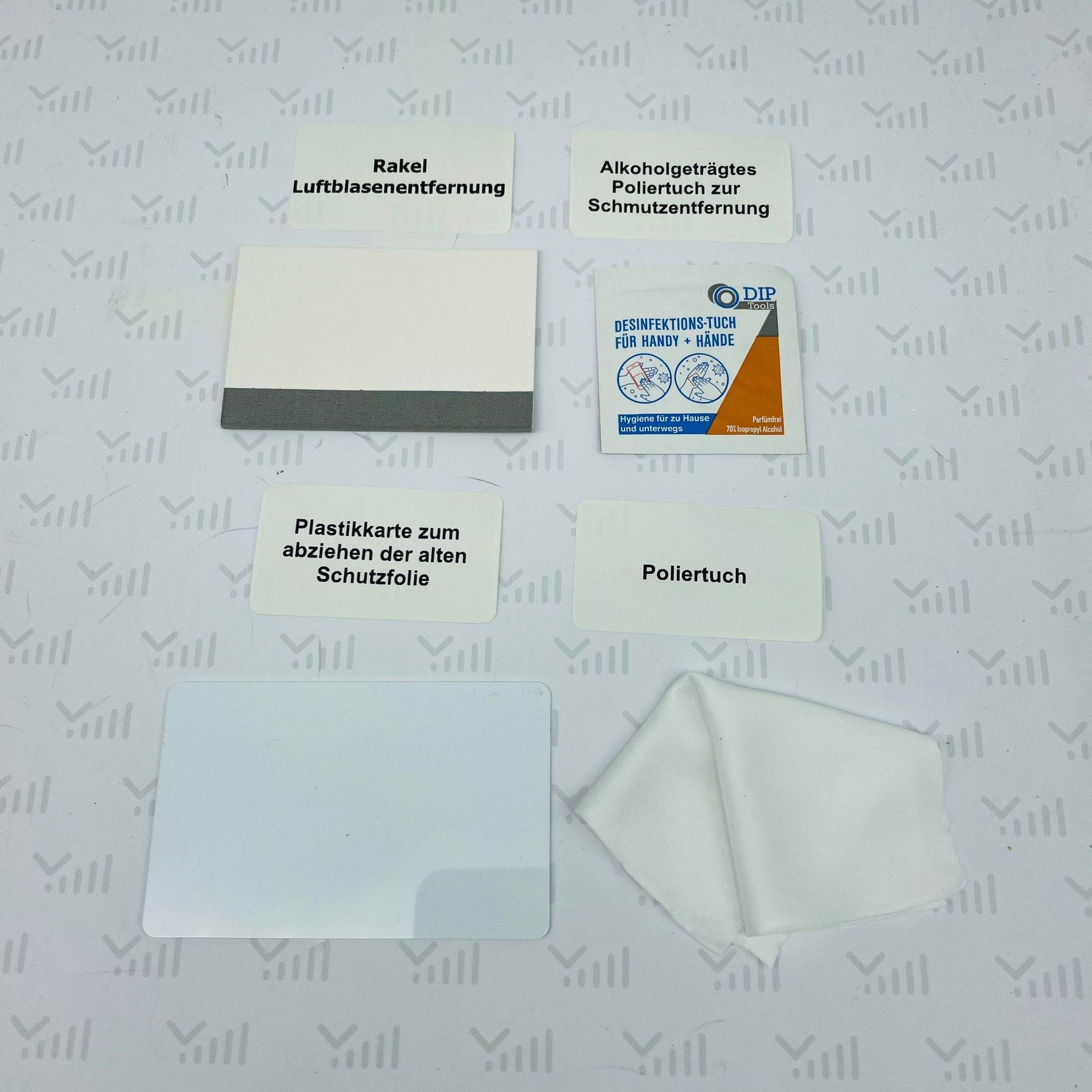 Protective film set (without film)