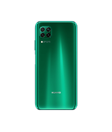 Huawei P40 Lite Display (Glas, Touch, LCD) mit Rahmen und Akku Reparatur