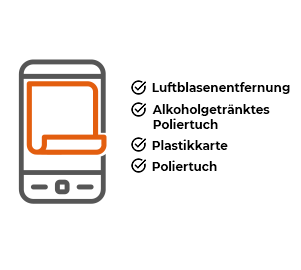 Protective film set (without film)