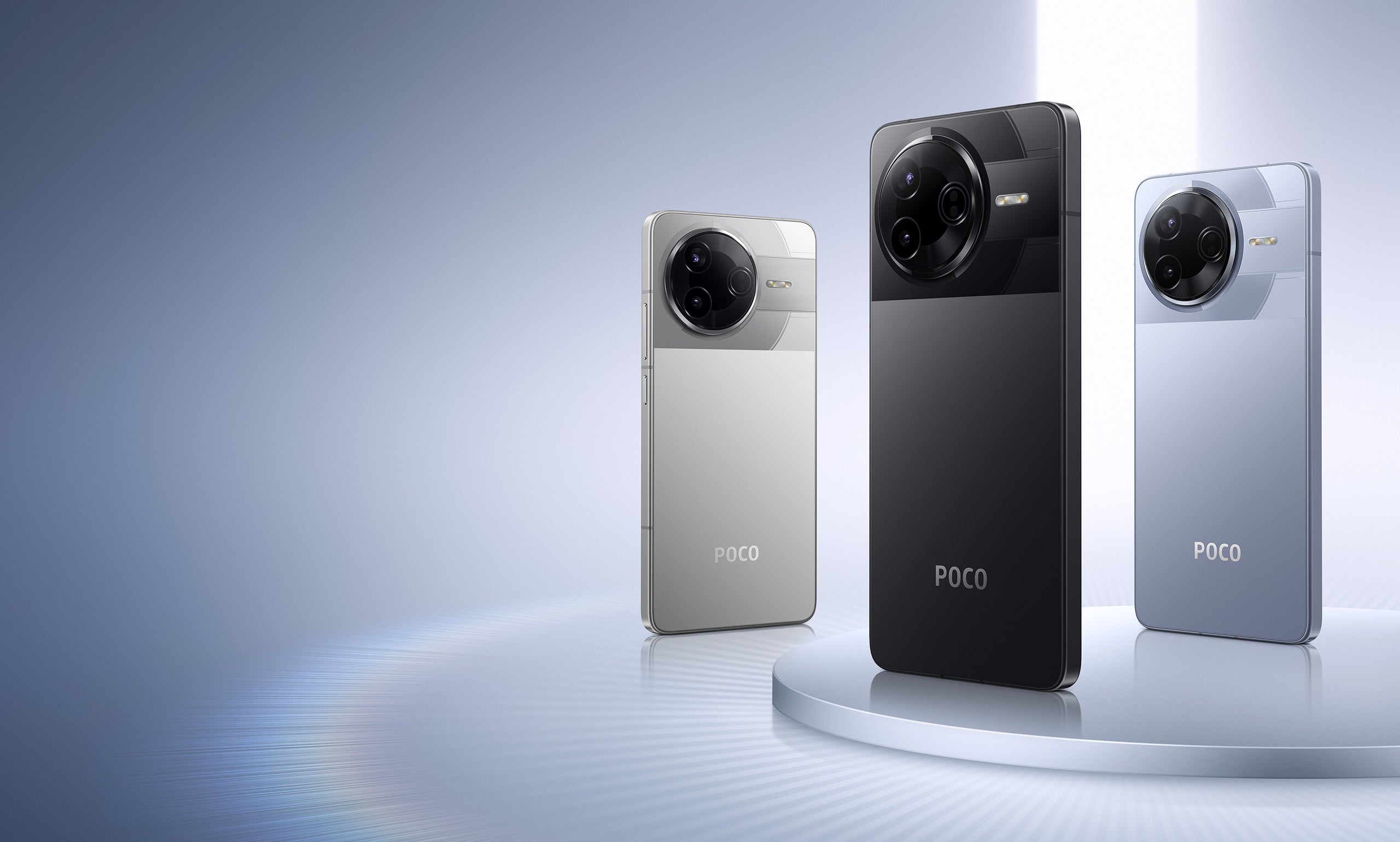 POCO F7 Pro Smartphone Vorder- und Rueckseite