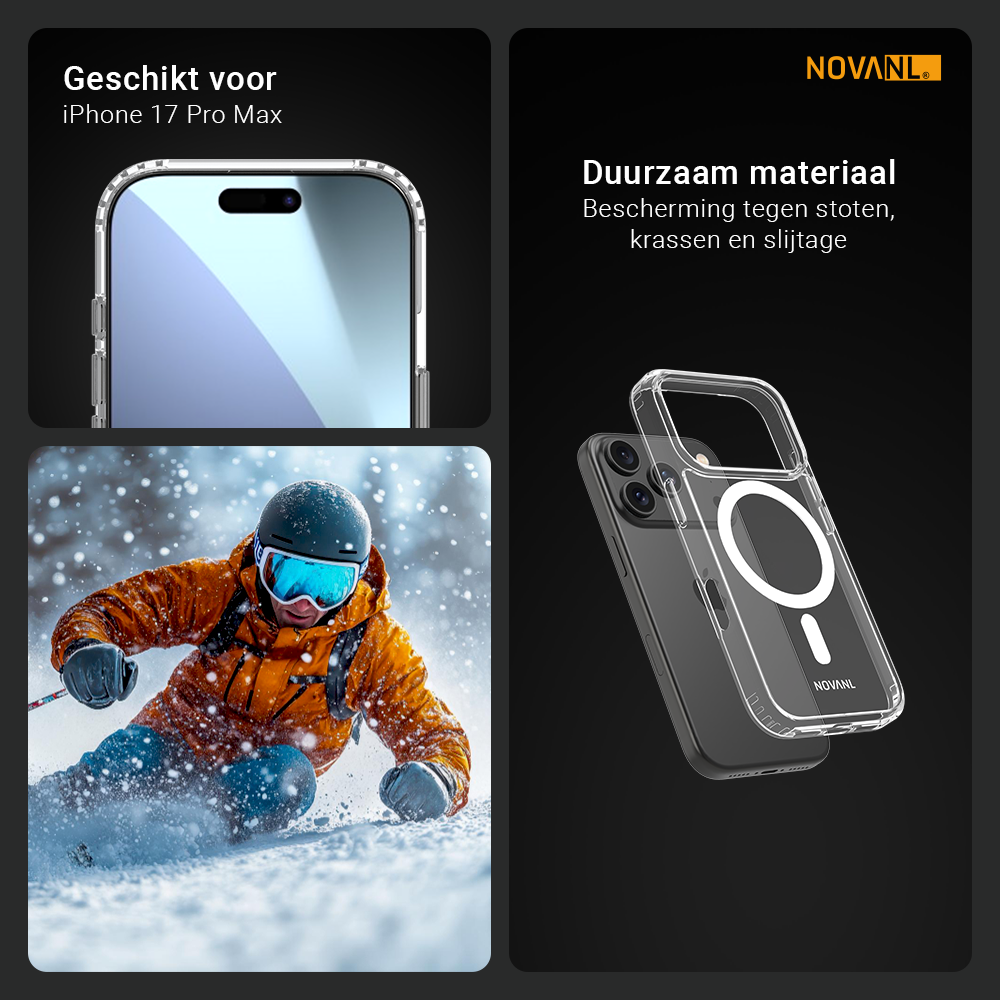 NovaNL ShockShield – am iPhone, Rückseite